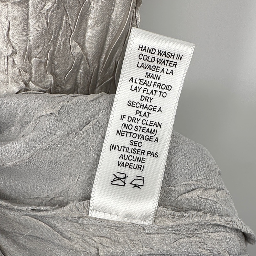 Komarov Asymmetrical Y2K Gradient Fairy Dress in Gray and Black - Picture 9 of 9